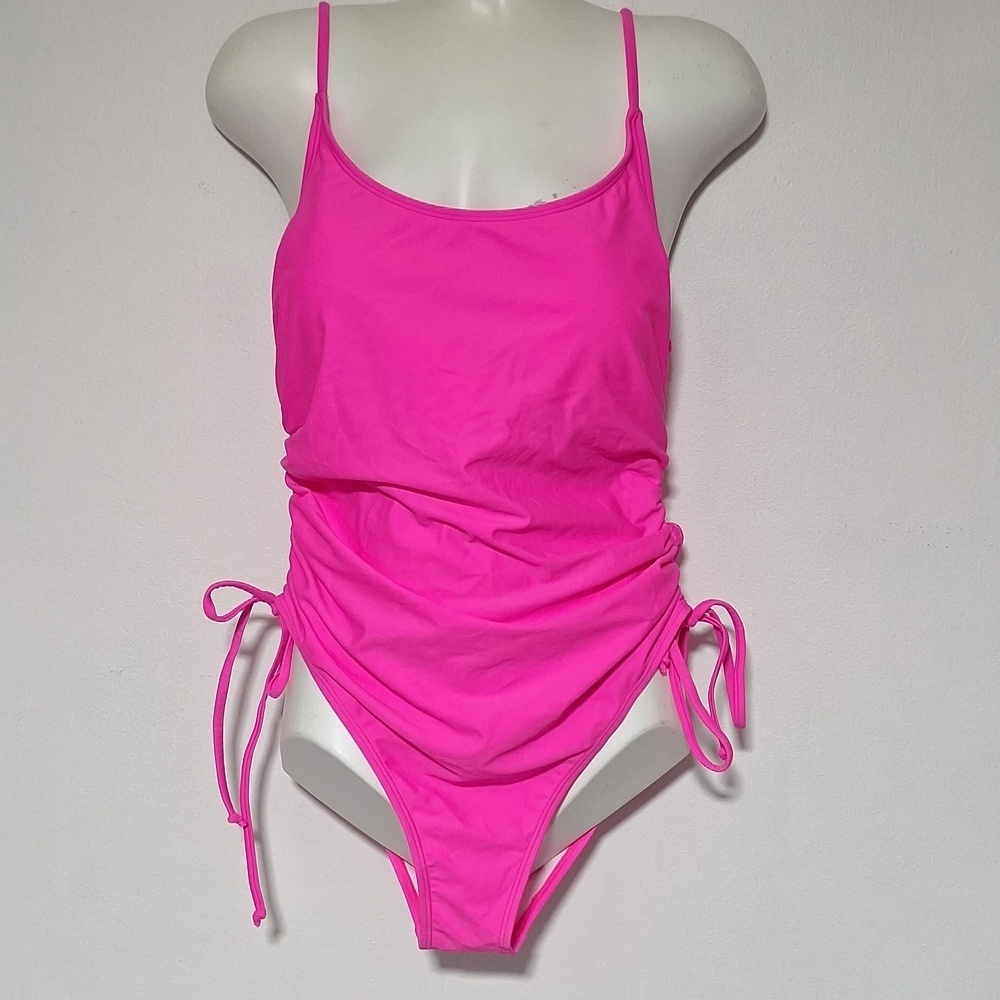 Vibrant Pink One Piece Swimsuit